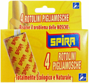 ROTOLINI SPIRA ANTI MOSCHE BOX 4 PZ.